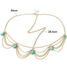 Pendentif bohème en perles et strass, chaîne de tête à pompons multicouches ajustable, accessoire de cheveux, bijou de tête, bandeau de mariée