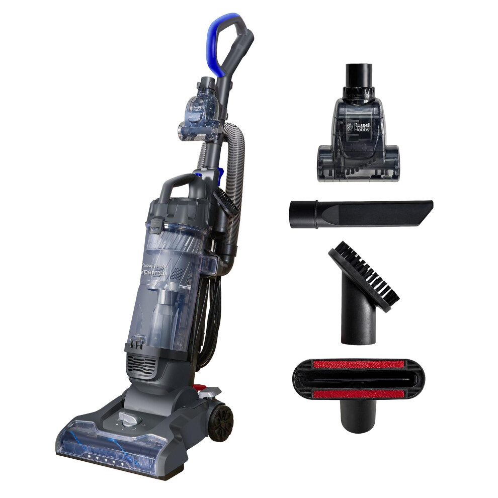 Russell Hobbs Vacuum Rhuv7001, Upright Vaccum, & Grey/Blue