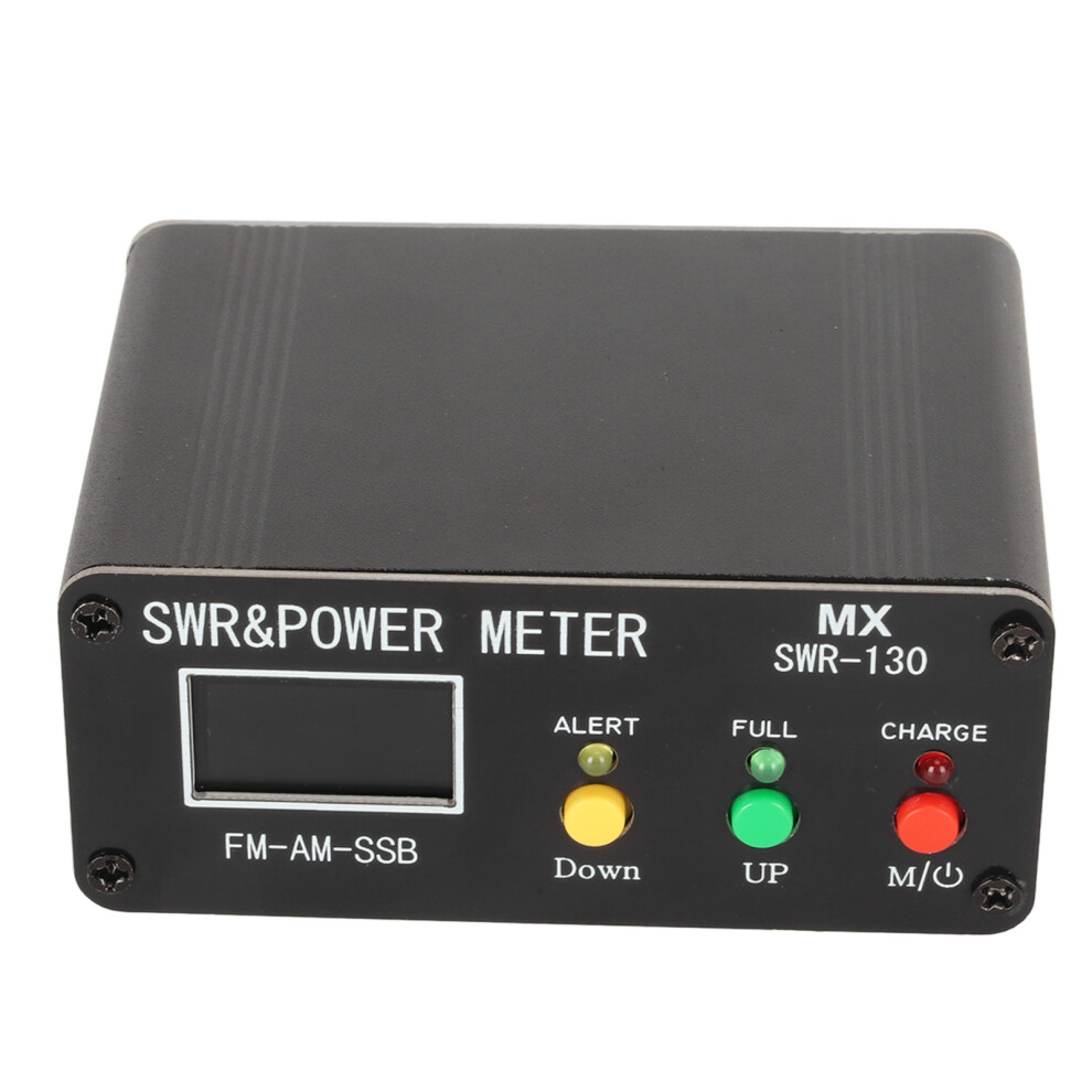 Portable Swr Power Meter For Ham Radio,Built In Rechargeable Battery With Charging Status Indicator And Buzzer Alarm For High Vswr Or Low Battery 9420858130161