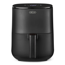 BELLA 3 L Touchscreen Air Fryer Oven and 5-in-1 Multicooker with Removable Nonstick Dishwasher Safe Crisping Tray and Basket, 1400 Watt Heating