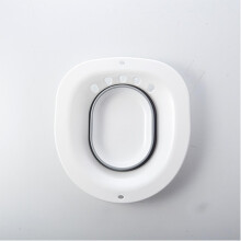 Portable Foldable Sitz Bath for Toilet Fits Universal Toilets and Commode Chair Ideal for Hemorrhoids Pregnant Women