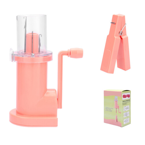 Portable Hand Knitting Machine Household Hand Spools-Pink