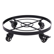 Plant Pots Stand with Locking Wheels for Secure Positioning-S