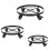 Plant Pots Stand with Locking Wheels for Secure Positioning-S 3