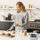 Countdowns Clock Kitchen Timer With Magnetic Back And-Black 3