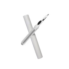 Kit de limpeza multifuncional com ponta de metal para fones de ouvido e eletrônicos, incluindo caneta de limpeza portátil, escova macia e esponja
