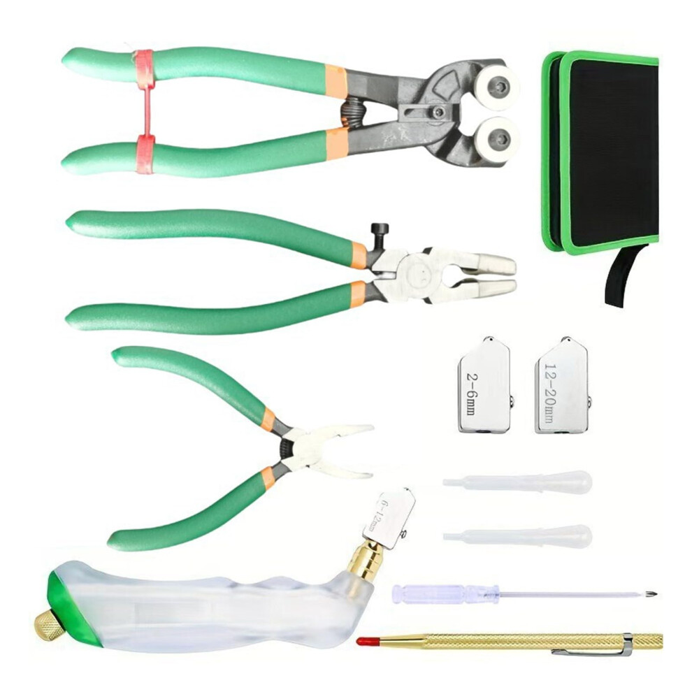 Glass And Tile Pliers Set Ergonomic Handle, Durable Construction, Nonslip Grip, Ceramic Tile And Glass Work 9365049281324