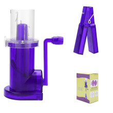 Hand Operated Knitting Machine Household Hand Spool-Purple