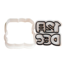 Christmas Biscuit Moulds Baking Supplies for Creative-December