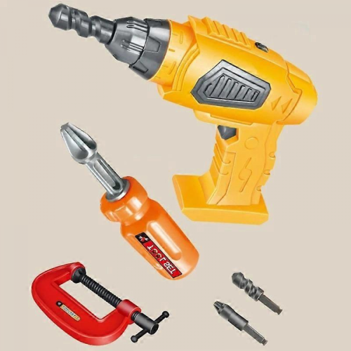 Kids Tool Set with Toy Drill Tool Box Construction Toy Dropship 1
