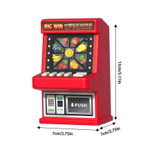 Macchina da Gioco Portatile Slot Frutta per Bambini Regalo Compleanno Natale