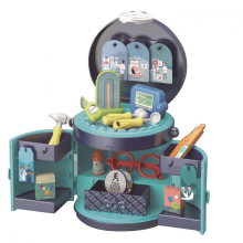 Kids Doctor Pretend Play Bag Set with Toy Medical Tools for Boys Girls