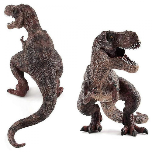 T-Rex Giocattolo Grande Dinosauro Marrone per Bambini 1