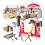Set Giocattolo Cavallo e Cavaliere Multicolore 46x31x14,5 cm per Bambini 1