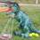 Figurine T-Rex télécommandée multifonction avec rugissement et jet d'eau 5