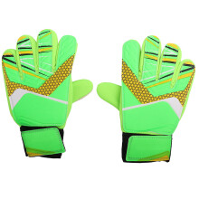 Guantes de fútbol para jóvenes, con pala de látex antideslizante y en relieve para un control y sujeción del balón óptimos.