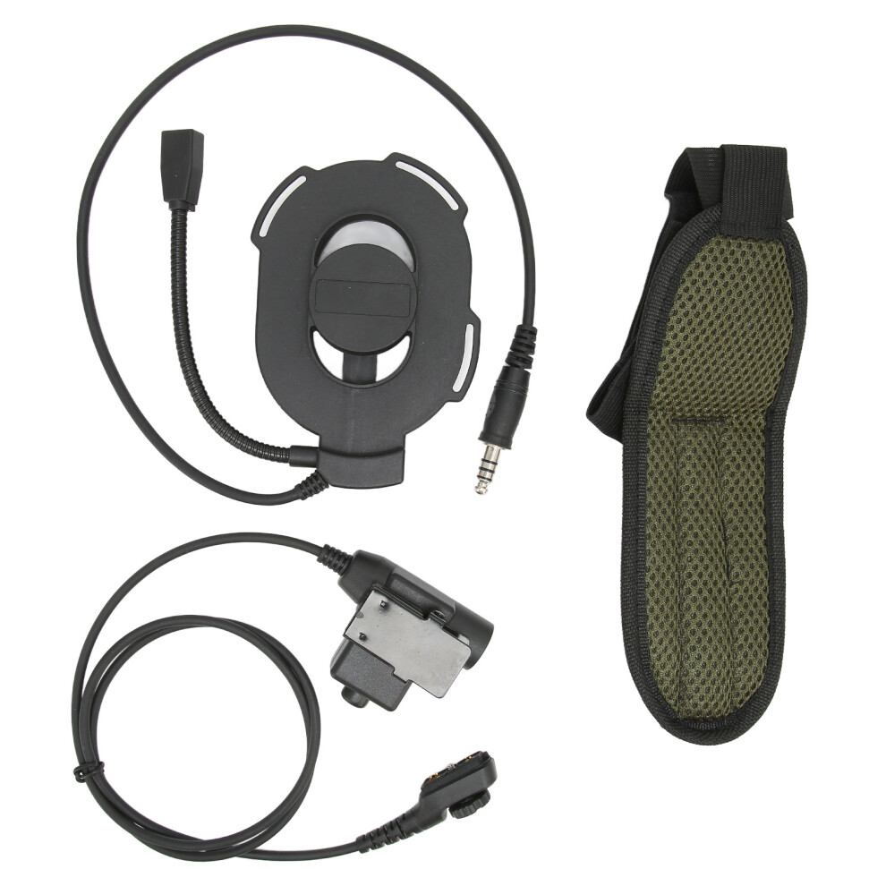 Communications Solution,Overhead Walkie Talkie Headset With Flexible Cantilever Boom Mic,Noise Cancelling,Clear Audio,For Outdoor Activities, Good Mic 9420858139911
