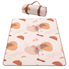 Picnic Blanket Portable Foldable Outdoor Beach Mat Washable Multipurpose Large Beach Towel 8Person Indoor Use