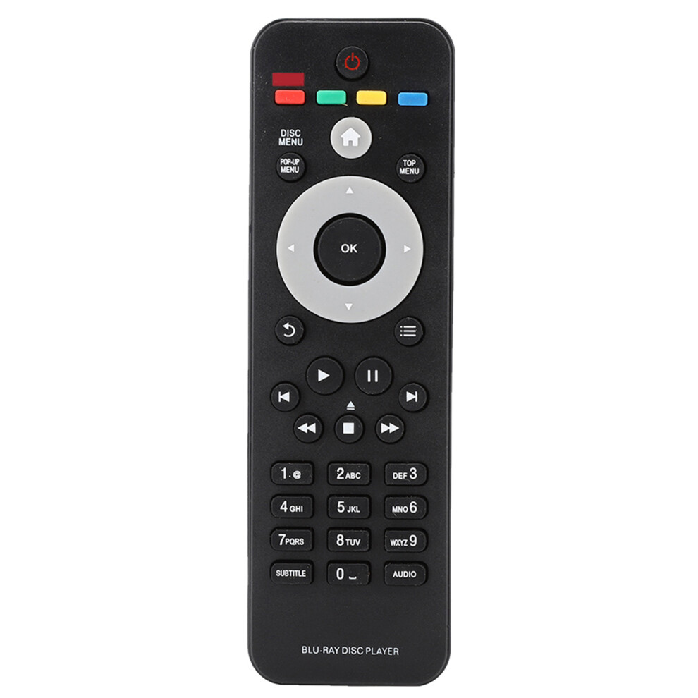 Infrared Remote Control For Philips Dvd Player, Replacement Remote Control With Ergonomic Design And Large Buttons, No Program Or Set Up Required For 9416038864834