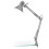 EGLO Eglo E27 Modern Silver Adjustable Clip on Desk Light 'FIRMO' 1