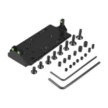Universal Mount Red Dot Optic Mounting Platform Plate Base Mount for GLOCK Compatible With Universal Red Dot Sight Green