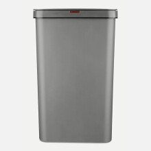 Tower T838005G Sensor Bin with Retainer Ring, Battery-Operated, 50L, Grey