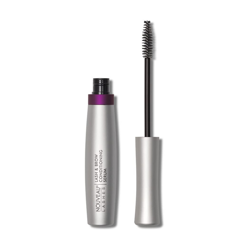 Nouveau Lashes Lash & Brow Conditioning Serum, Suitable For Use On Lash Extensions, Contains Powerful Antioxidants And Multi Vitamin Complex, Vegan, 8