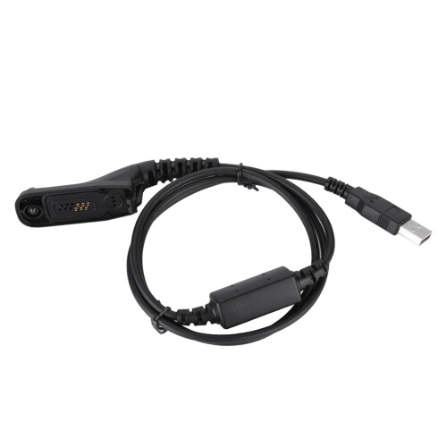 Câble de programmation USB de haute qualité avec connecteurs pour radios Motorola (talkie-walkie/radio bidirectionnelle). Programmation efficace. 2