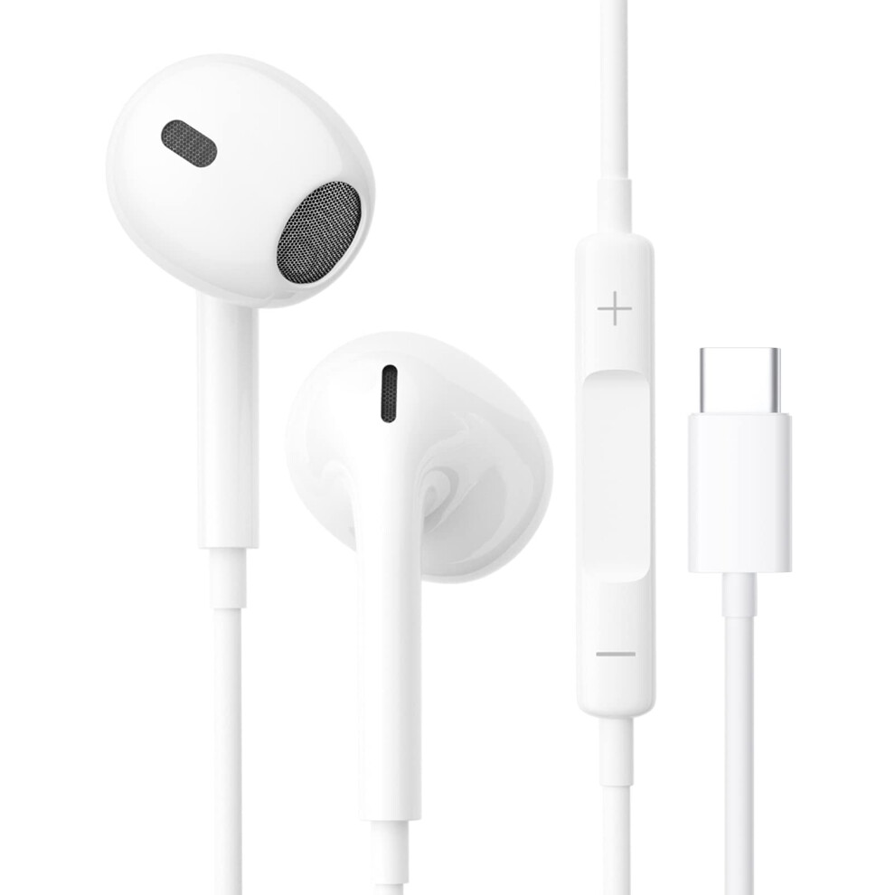 Earpods Headphones, Lightning Connector In-Ear Ergonomic Design For Clear Calls & High-Quality Audio, Integrated Microphone For Hands-Free Experience 9416038877995
