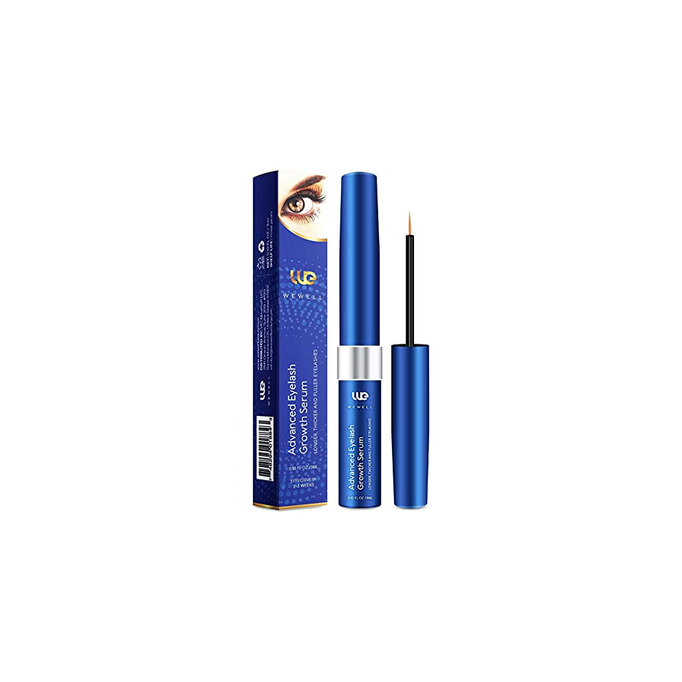 Wewell Eyelash Growth Serum,Brow Lash Growth Serum, Natural Brow Lash Enhancer.thicker Natural Longer Lift Eyelashes Enhancer Rapid Lash