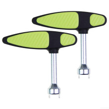 Shoe Spikes Wrenches 2Pack Quick Spike Removal Sturdy Green For Golf Shoes
