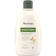 Aveeno Moisturising Cream (1x 500ml), Nourishing Body Lotion with Hydrating Colloidal Oatmeal, Full Body Moisturiser for Dry and Sensitive Skin,