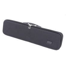 Organizador de aparejos de pesca, estuche portátil e impermeable de material EVA para cañas con cremallera metálica, bolsa de almacenamiento
