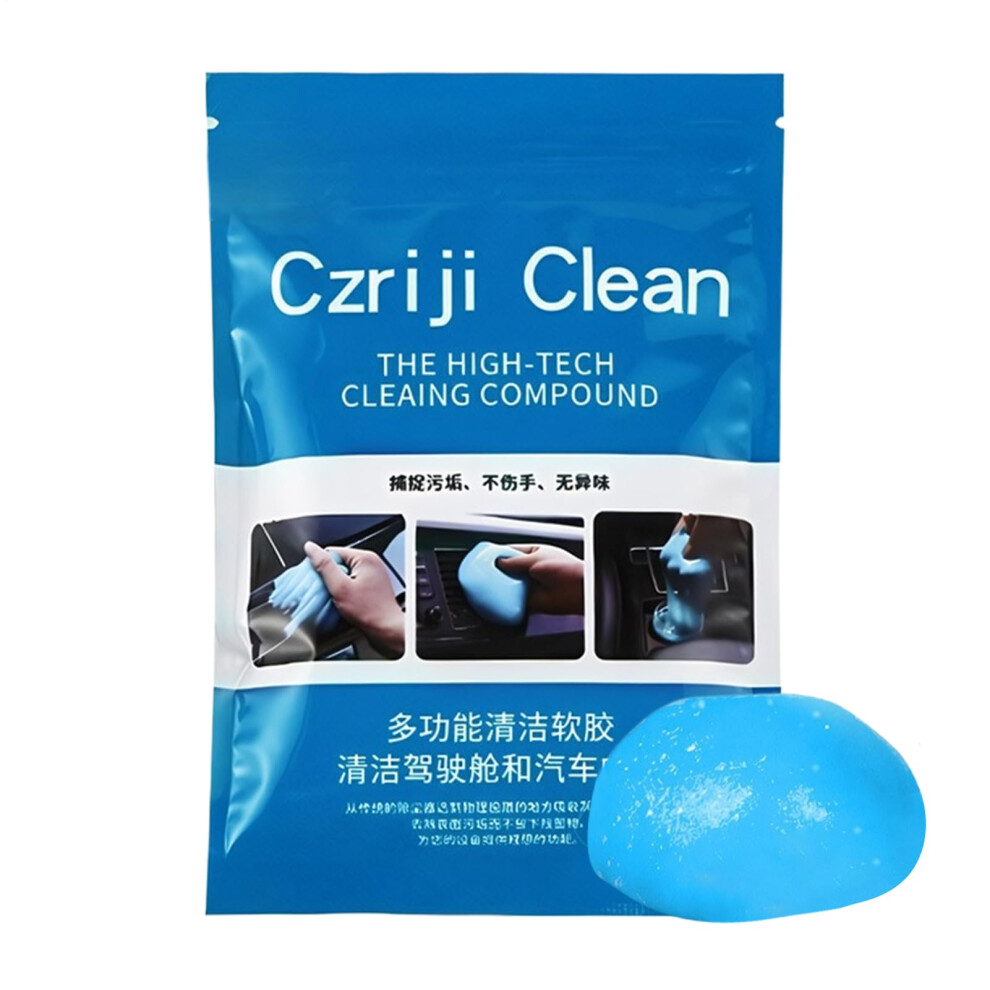 Car Cleaning Gel With Instant Dust Pickup For Dashboard Vents Keyboard Â Reusable Sticky Cleaner 1 Pack 9365049284134
