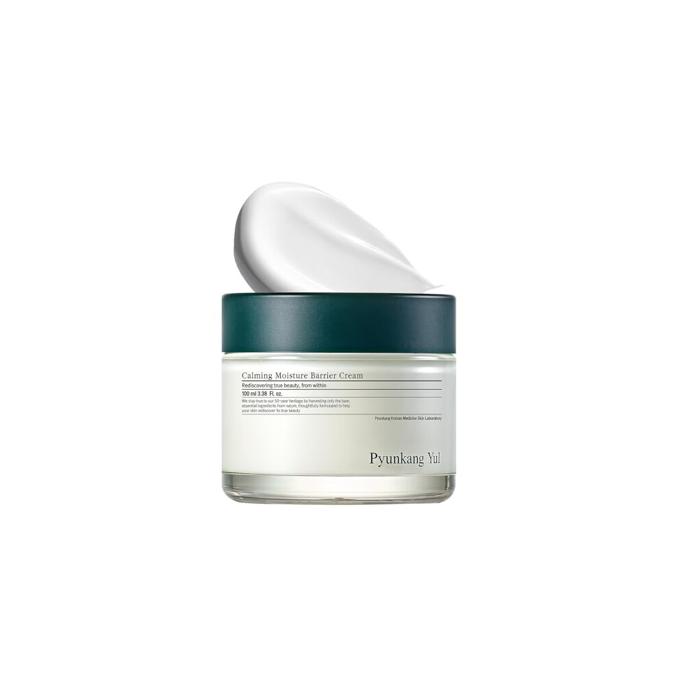 Pyunkang Yul Cream [Pky] Calming Moisture Barrier Instantly Soothes Sensitive Skin, Hyaluronic Acid & Ceramide For Hydration, Vegan, Korean Skincare
