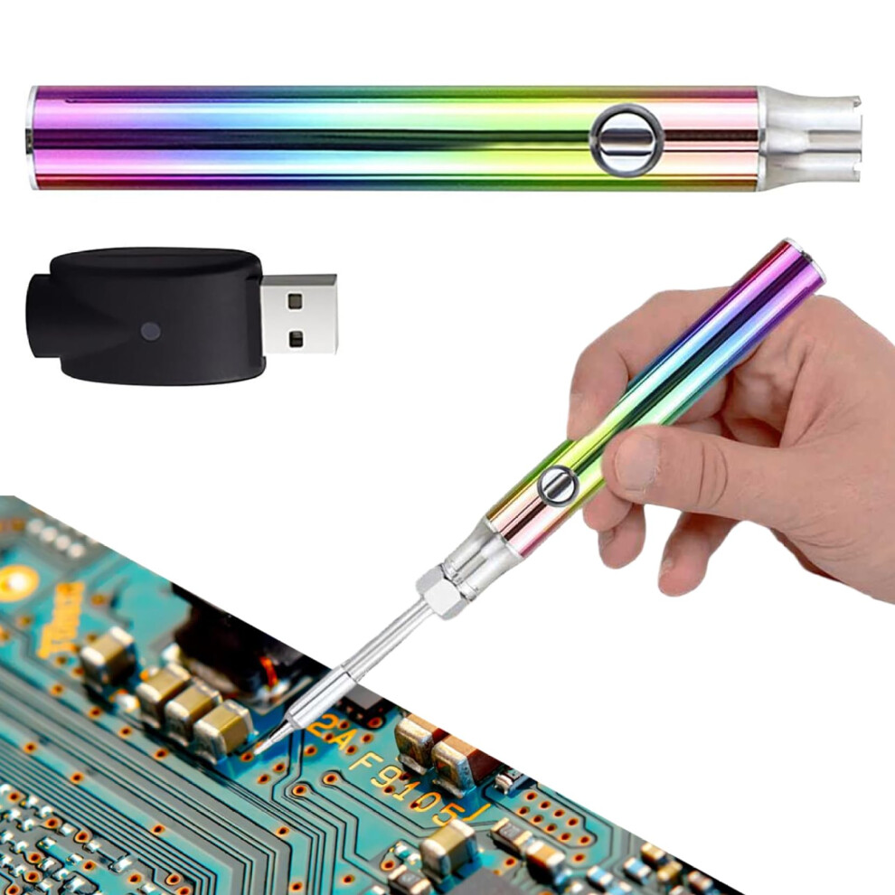 Cart Battery Pen 1100Mah 510 Threaded 3 Gear Adjustable Voltages Rechargeable Welding Tools Home Appliance 9365049281973