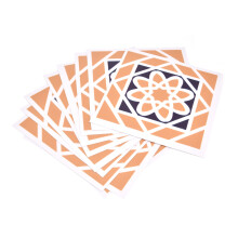 Autocollants amovibles imperméables, stickers pour carrelage style marocain, forte réflexion et brillance éclatante, motif net sans différence de