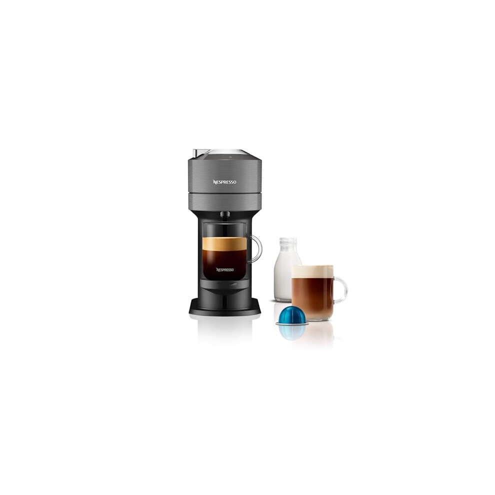 New Nespresso Vertuo Next Coffee Machine By Magimix, Dark Grey Brown,Grey Env120.gy