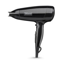 TRESemme Fast Dry 2000W Hair Dryer - Super Compact & Lightweight, Quick Drying, 3 Heat & 2 Speed Settings Plus Cool Shot, Black, 9142TU