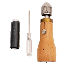 Wood Handle Sewing Awls Leather Sewing Hand Stitcher Leather