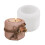 Cylinder Silicone Tealight Holder Silicone-Striped Large Candle 1