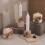 Cylinder Silicone Tealight Holder Silicone-Striped Large Candle 4