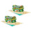 Elegant 3D Foldable Beach Greeting Card Unique 3D-2 sets 1