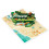 Elegant 3D Foldable Beach Greeting Card Unique 3D-2 sets 4