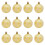 2 Box Unique Transparent Rhombus Baubles-transparent yellow 1