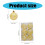 2 Box Unique Transparent Rhombus Baubles-transparent yellow 4
