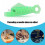 100 Pcs Sewing Machine Needle Threader Fish-Mixed color large 4