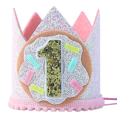 Individualizd Birthday Party Hat Delicate Infant- Donuts
