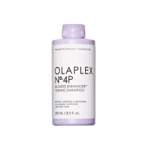 Olaplex No. 4P Blonde Enhancer Purple Toning Shampoo, Repairs, Hydrates, & Brightens All Blonde, Lightened, & Grey Hair, 250ml