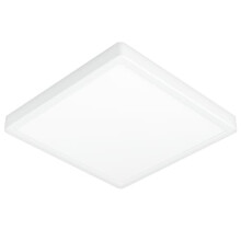 Eglo LED Outdoor Ceiling Light Argolis 2, Outside Light for Wall and Ceiling, Porch Lighting Made of White Metal and Plastic, Exterior lamp Warm